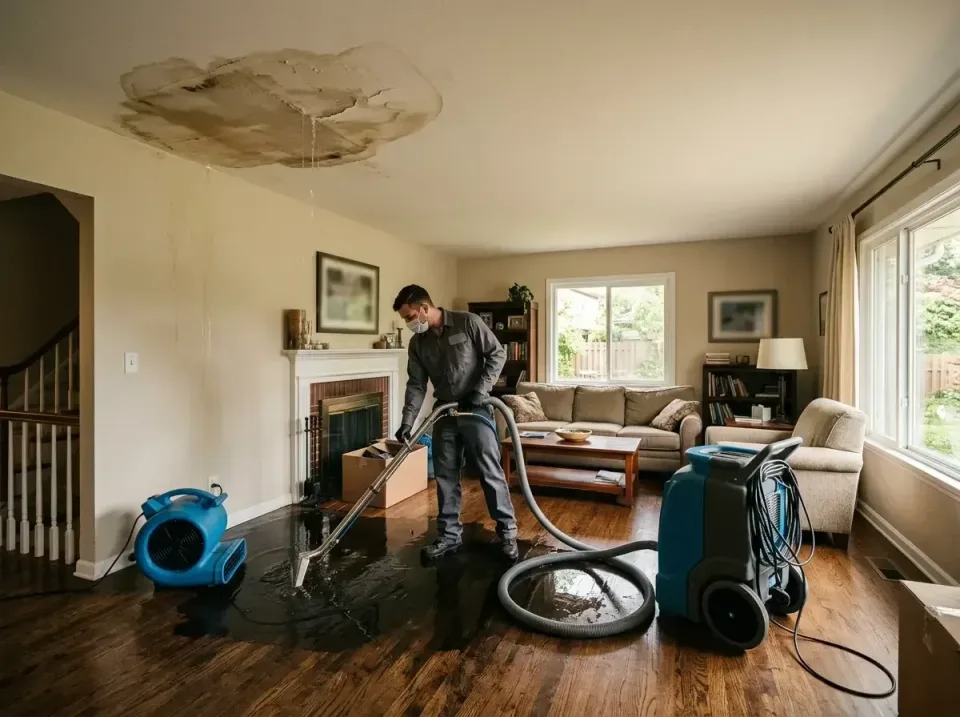 attic-pipe-burst-ceiling-drip-008 — frequently asked questions, Water Damage Restoration & Carpet Care in Nevada City, CA